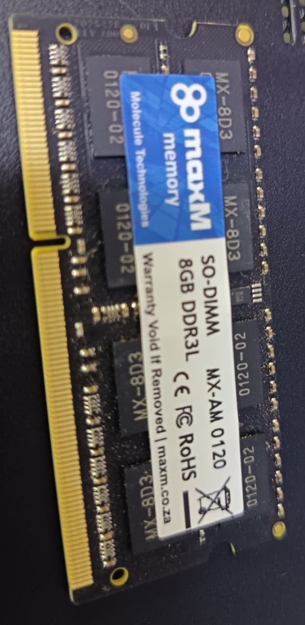 MaxM 8GB DDR3L Laptop RAM